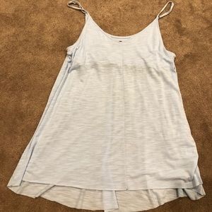 SOLD! Flowy Blue Tank Top